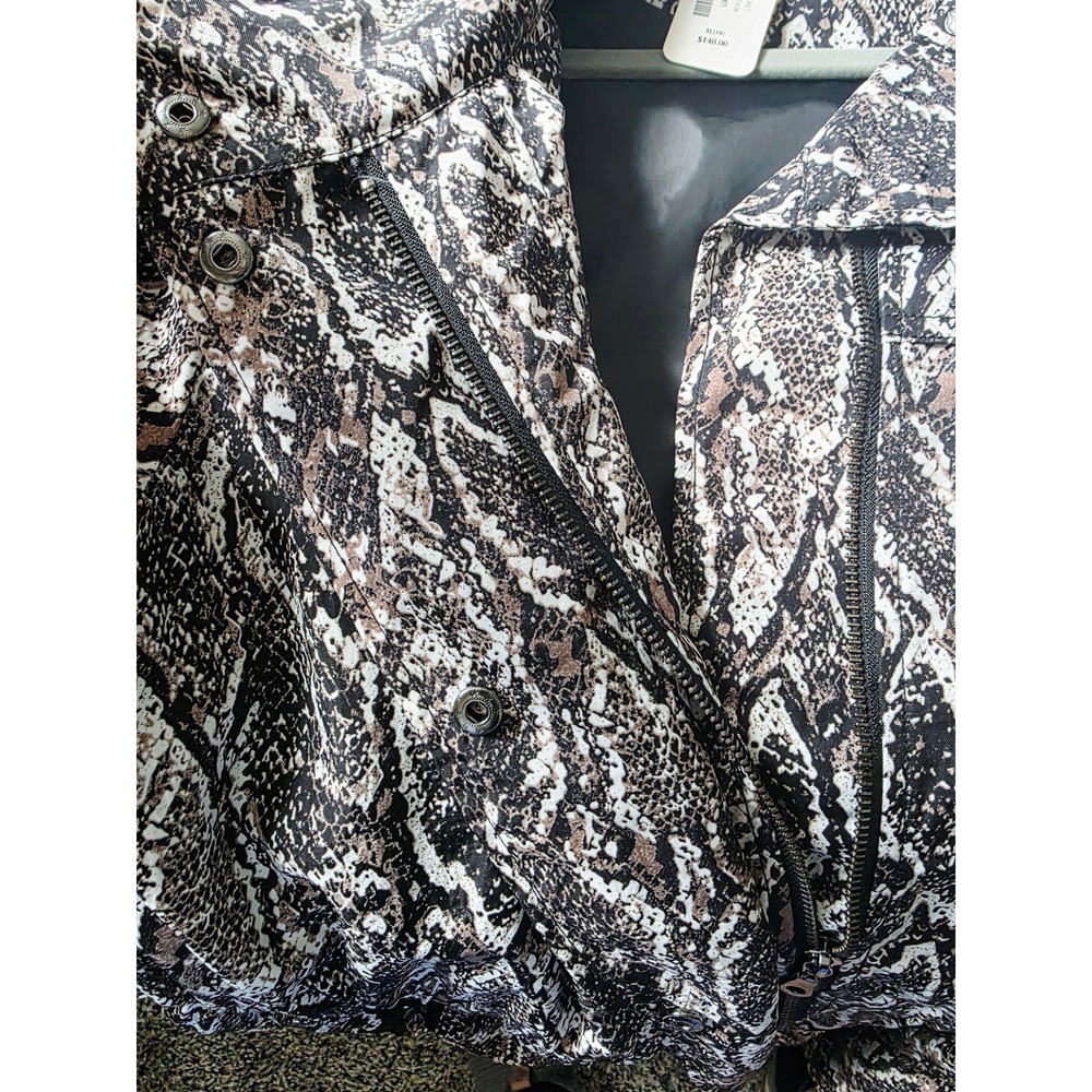 Soft Surroundings Viper Python Print Jacket VTG W… - image 5